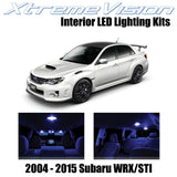 XtremeVision Interior LED for Subaru WRX STI 2004-2015 (10 Pieces) Blue Interior