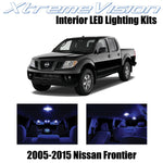 XtremeVision Interior LED for Nissan Frontier 2005-2015 (5 Pieces) Blue Interior