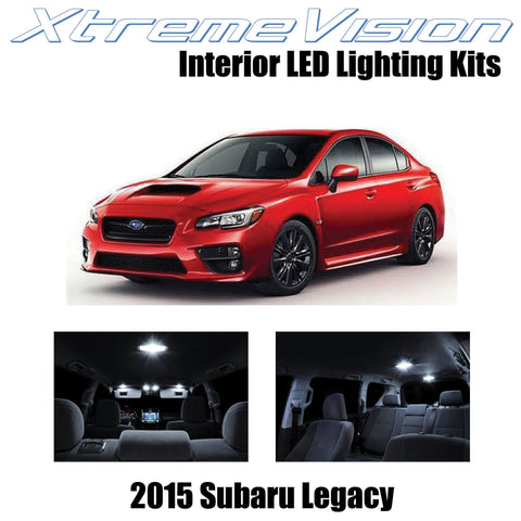 XtremeVision Interior LED for Subaru Legacy 2015+ (12 Pieces) Pure White Interio