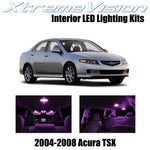 XtremeVision Interior LED for Acura TSX 2004-2008 (8 Pieces) Pink Interior LED K