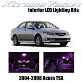 XtremeVision Interior LED for Acura TSX 2004-2008 (8 Pieces) Pink Interior LED K