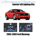 XtremeVision Interior LED for Ford Mustang 2005-2009 (4 Pieces) Cool White Inter