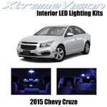 XtremeVision Interior LED for Chevy Cruze 2015 (12 Pieces) Blue Interior LED Kit