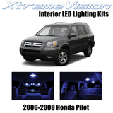 XtremeVision Interior LED for Honda Pilot 2006-2008 (12 Pieces) Blue Interior LE