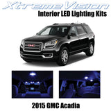 XtremeVision Interior LED for GMC Acadia 2015+ (12 Pieces) Blue Interior LED Kit