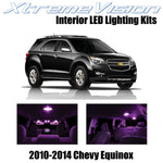XtremeVision Interior LED for Chevy Equinox 2010-2014 (11 Pieces) Pink Interior