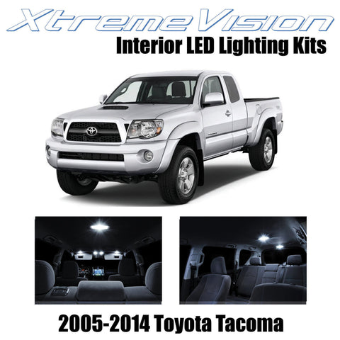XtremeVision Interior LED for Toyota Tacoma 2005-2014 (6 Pieces) Pure White Inte