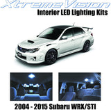 XtremeVision Interior LED for Subaru WRX STI 2004-2015 (6 Pieces) Cool White Interior LED Kit + Installation Tool