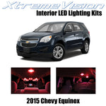 XtremeVision Interior LED for Chevy Equinox 2015 (11 Pieces) Red Interior LED Ki