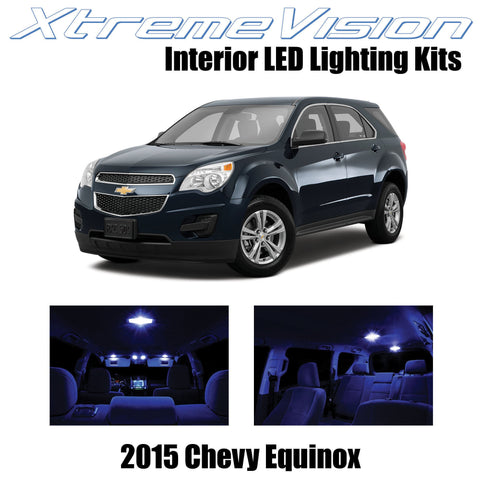 XtremeVision Interior LED for Chevy Equinox 2015 (11 Pieces) Blue Interior LED K
