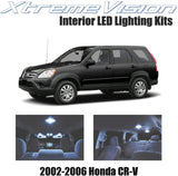 Xtremevision Interior LED for Honda CR-V 2002-2006 (4 Pieces) Cool White Interior LED Kit + Installation Tool