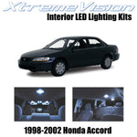 XtremeVision Interior LED for Honda Accord 1998-2002 (12 Pieces) Cool White Inte