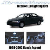 XtremeVision Interior LED for Honda Accord 1998-2002 (12 Pieces) Cool White Inte