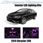 XtremeVision Interior LED for Chrysler 200 2015+ (11 Pieces) Pink Interior LED K