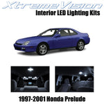 XtremeVision Interior LED for Honda Prelude 1997-2001 (5 Pieces) Pure White Inte