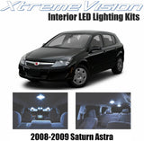 XtremeVision Interior LED for Saturn Astra 2008-2009 (6 Pieces) Cool White Interior LED Kit + Installation Tool