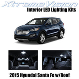 XtremeVision Interior LED for Hyundai Santa Fe w/Panoramic Roof 2015+ (9 Pieces)