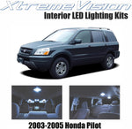 Xtremevision Interior LED for Honda Pilot 2003-2005 (10 Pieces) Cool White Interior LED Kit + Installation Tool