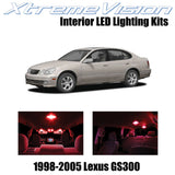 XtremeVision Interior LED for Lexus ES300 ES350 2013-2015 (10 Pieces) Red Interi