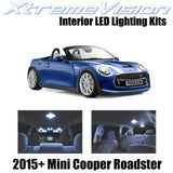 XtremeVision Interior LED for Mini Cooper Roadster 2015+ (10 Pieces) Pure White
