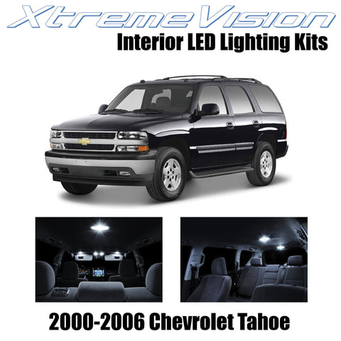 XtremeVision Interior LED for Chevy Tahoe 2000-2006 (18 Pieces) Pure White Inter