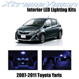 XtremeVision Interior LED for Toyota Yaris 2007-2011 (6 Pieces) Blue Interior LE