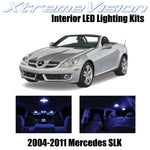 XtremeVision Interior LED for Mercedes SLK 2004-2011 (10 Pieces) Blue Interior L