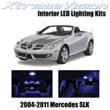 XtremeVision Interior LED for Mercedes SLK 2004-2011 (10 Pieces) Blue Interior L