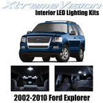 XtremeVision Interior LED for Ford Explorer 2002-2010 (10 Pieces) Pure White Int