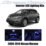 XtremeVision Interior LED for Nissan Murano 2009-2014 (10 Pieces) Blue Interior