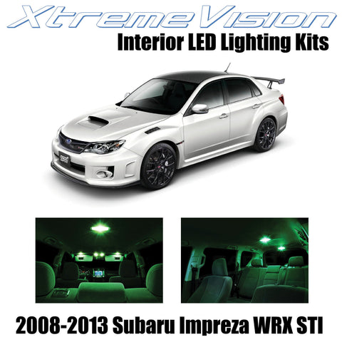 XtremeVision Interior LED for Subaru Impreza WRX STI Sedan 2008-2013 (6 Pieces)