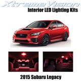 XtremeVision Interior LED for Subaru Legacy 2015+ (12 Pieces) Red Interior LED K