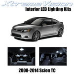 XtremeVision Interior LED for Scion TC 2008-2014 (10 Pieces) Pure White Interior