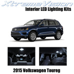 XtremeVision Interior LED for Volkswagen Toureg 2015+ (5 Pieces) Pure White Inte