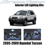 Xtremevision Interior LED for Hyundai Tuscon 2005-2009 (6 Pieces) Interior LED Kit + Installation Tool