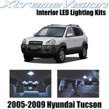 Xtremevision Interior LED for Hyundai Tuscon 2005-2009 (6 Pieces) Interior LED Kit + Installation Tool