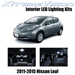 XtremeVision Interior LED for Nissan Leaf 2011-2015 (3 Pieces) Pure White Interi