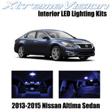 XtremeVision Interior LED for Nissan Altima Sedan 2013-2015 (7 Pieces) Blue Inte