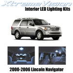 XtremeVision Interior LED for Lincoln Navigator 2000-2006 (6 Pieces) Cool White