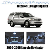 XtremeVision Interior LED for Lincoln Navigator 2000-2006 (6 Pieces) Cool White