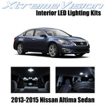 XtremeVision Interior LED for Nissan Altima Sedan 2013-2015 (7 Pieces) Pure Whit