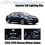 XtremeVision Interior LED for Nissan Altima Sedan 2013-2015 (7 Pieces) Pure Whit