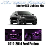 XtremeVision Interior LED for Ford Fusion 2010-2014 (5 Pieces) Pink Interior LED
