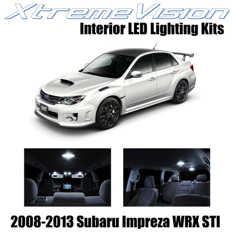 XtremeVision Interior LED for Subaru Impreza WRX STI Sedan 2008-2013 (6 Pieces)