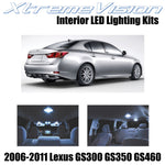 XtremeVision Interior LED for Lexus GS300 GS3500 GS460 2006-2011 (3 Pieces) Cool