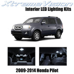 XtremeVision Interior LED for Honda Pilot 2009-2014 (16 Pieces) Pure White Inter
