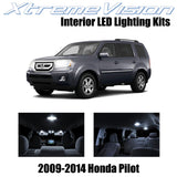 XtremeVision Interior LED for Honda Pilot 2009-2014 (16 Pieces) Pure White Inter