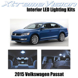 XtremeVision Interior LED for Volkswagen Pasat 2015+ (9 Pieces) Cool White Inter