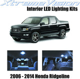 XtremeVision Interior LED for Honda Ridgeline 2006-2014 (18 Pieces) Cool White Interior LED Kit + Installation Tool