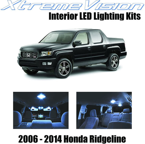 XtremeVision Interior LED for Honda Ridgeline 2006-2014 (18 Pieces) Cool White Interior LED Kit + Installation Tool
